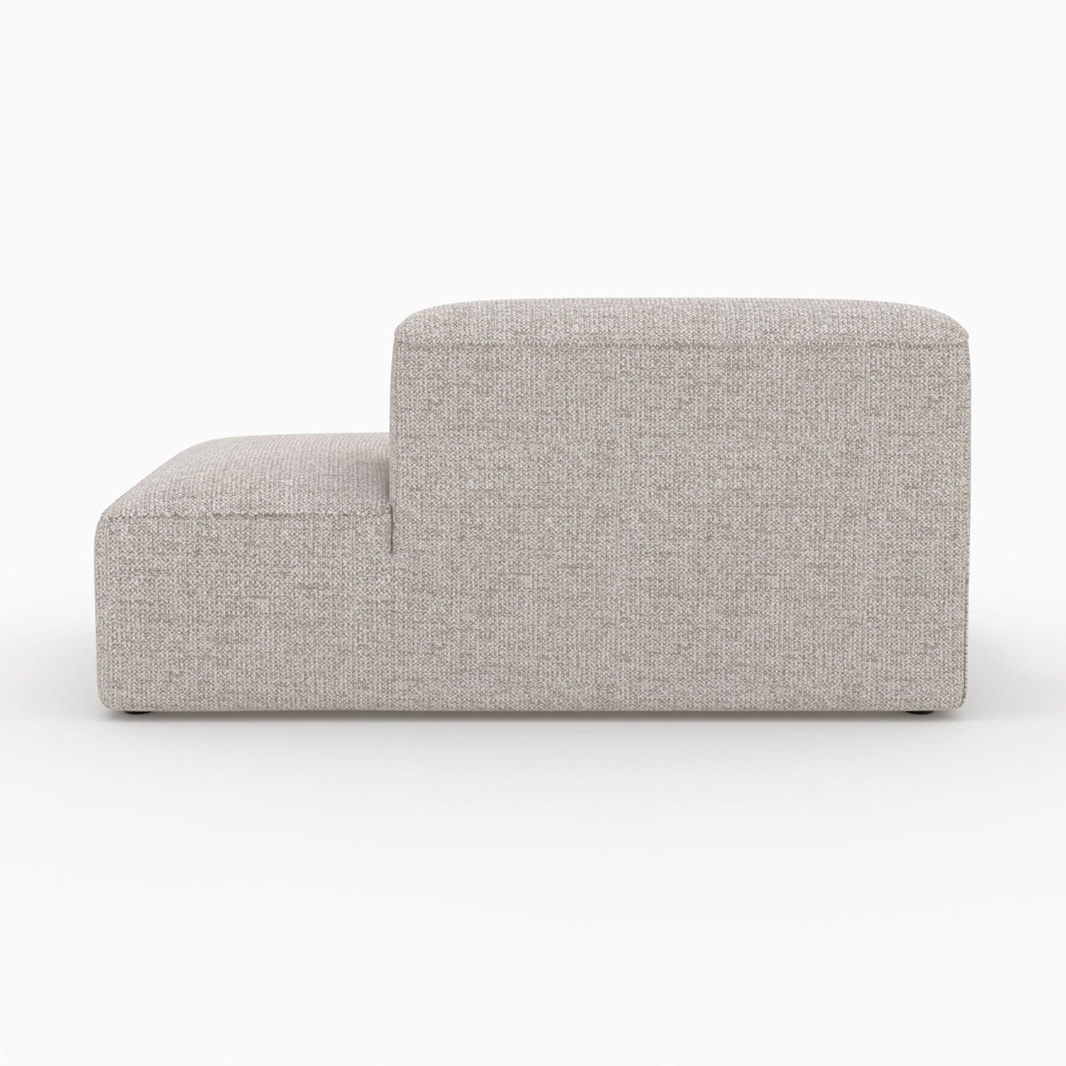 Canapé d'Angle Gauche Modulable en Tissu Beige beige - vue 3