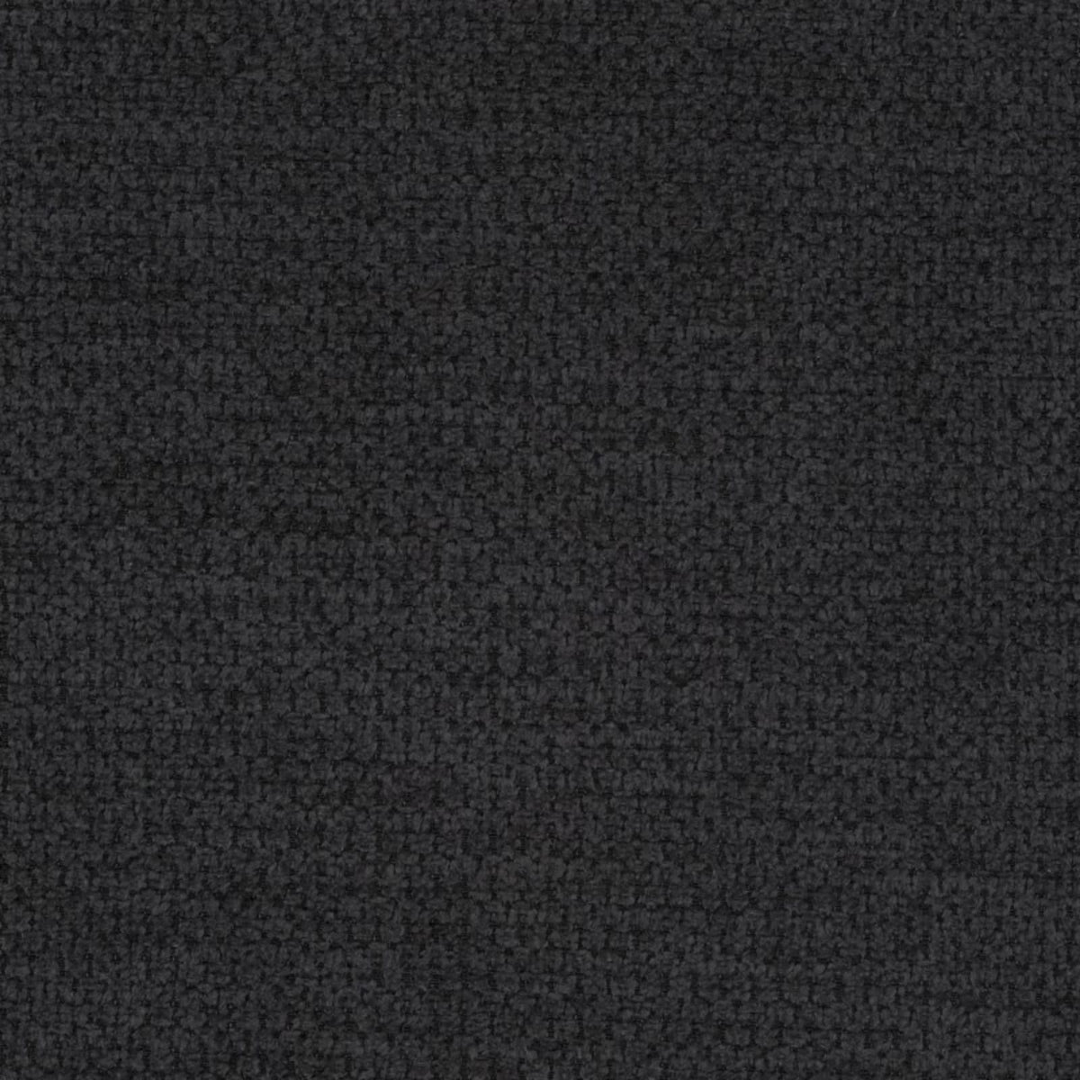 Canapé d'Angle Modulable Arrondi en Tissu Texturé Noir noir - vue 3