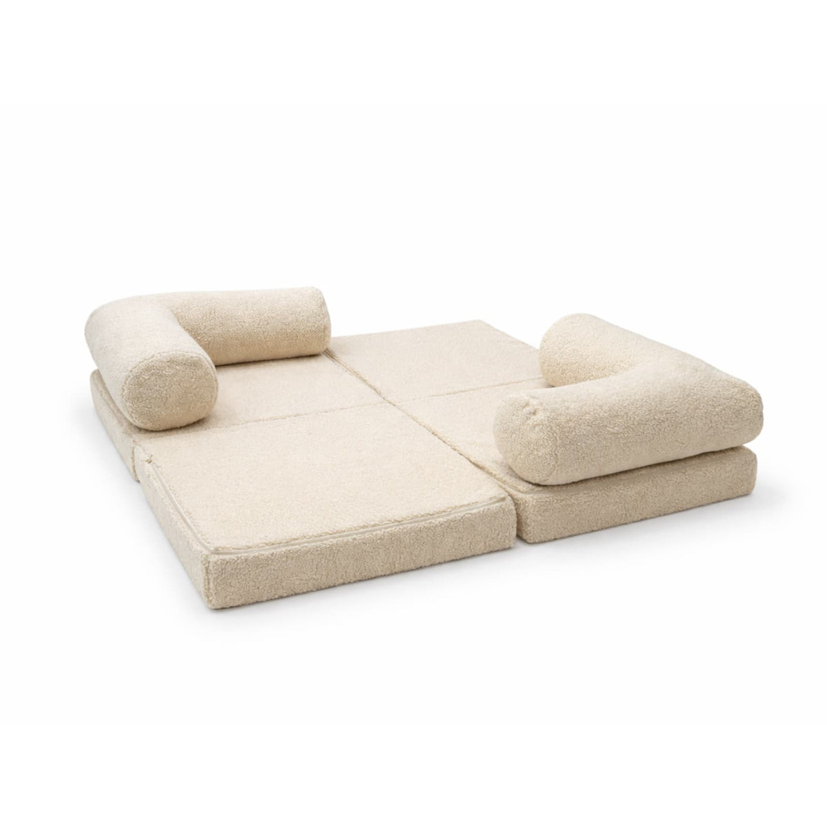 Canapé Enfant Modulable en Mousse Beige beige - vue 5