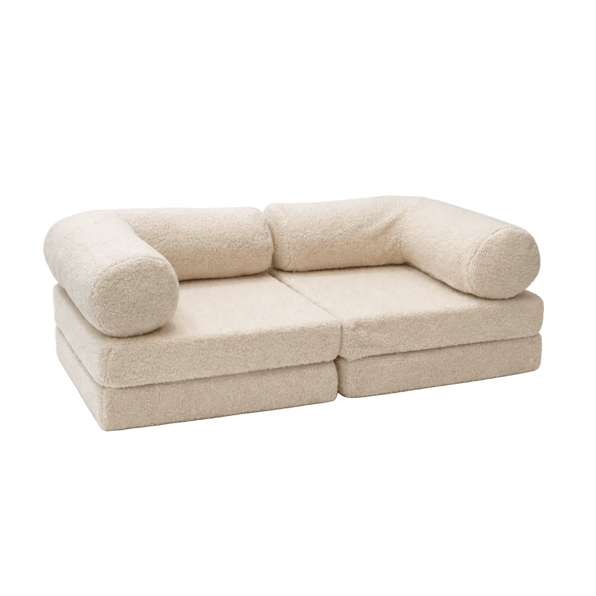 Canapé Enfant Modulable en Mousse Beige beige - vue 1