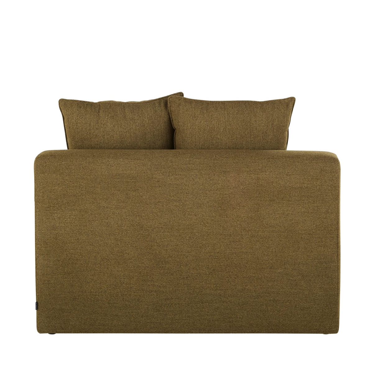 Chauffeuse 2 Places Modulable en Tissu Vert Kaki vert kaki - vue 3