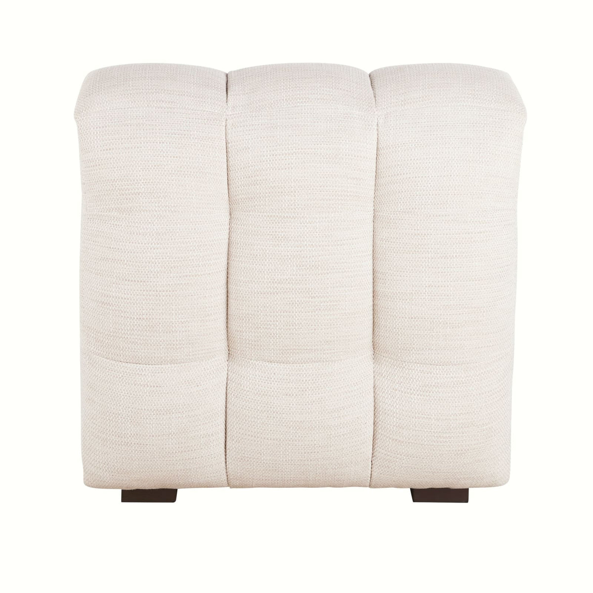 Chauffeuse Nuage Modulable en Tissu Tramé Beige Sable beige sable - vue 4