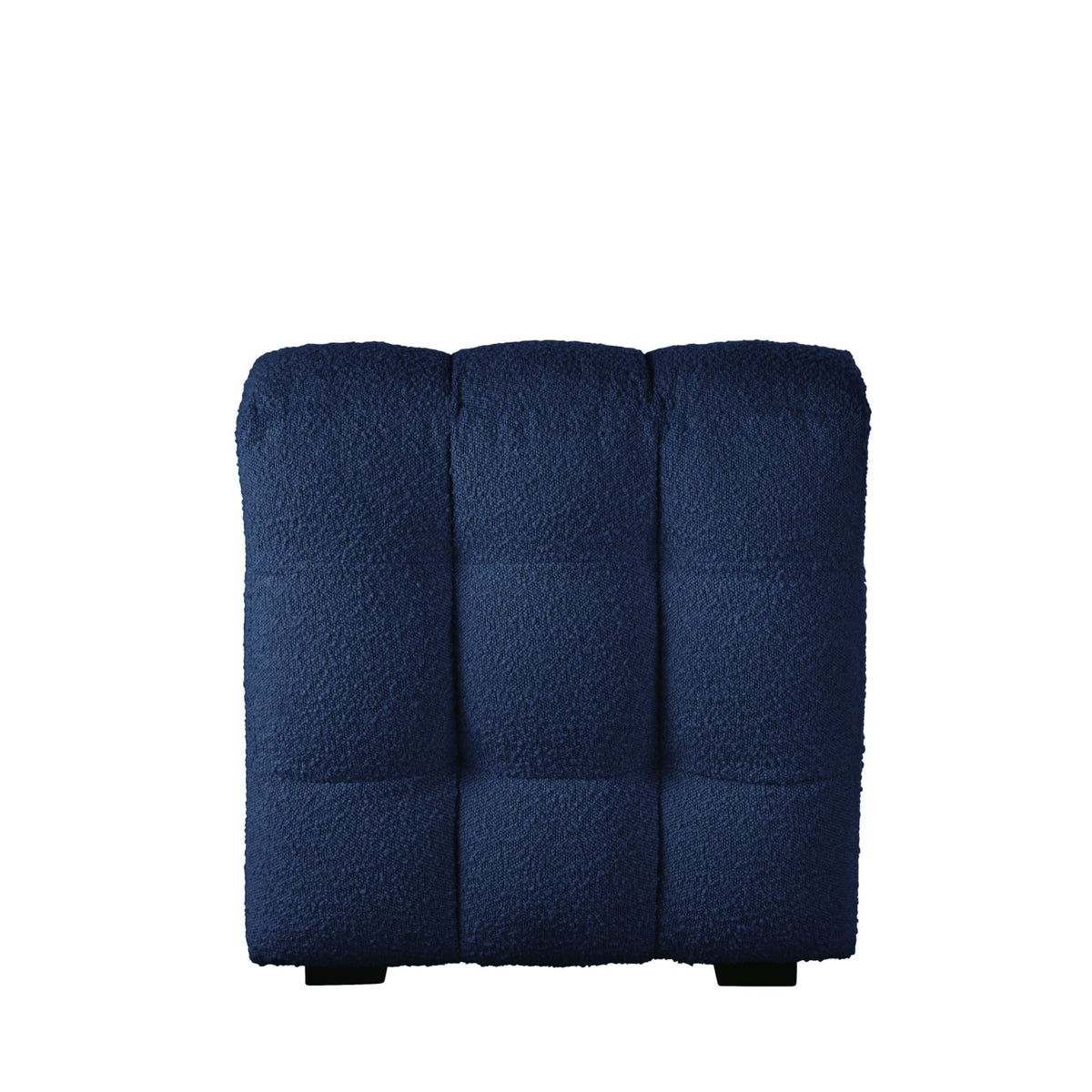 Chauffeuse Nuage Modulable en Bouclette Bleu Nuit bleu nuit - vue 3