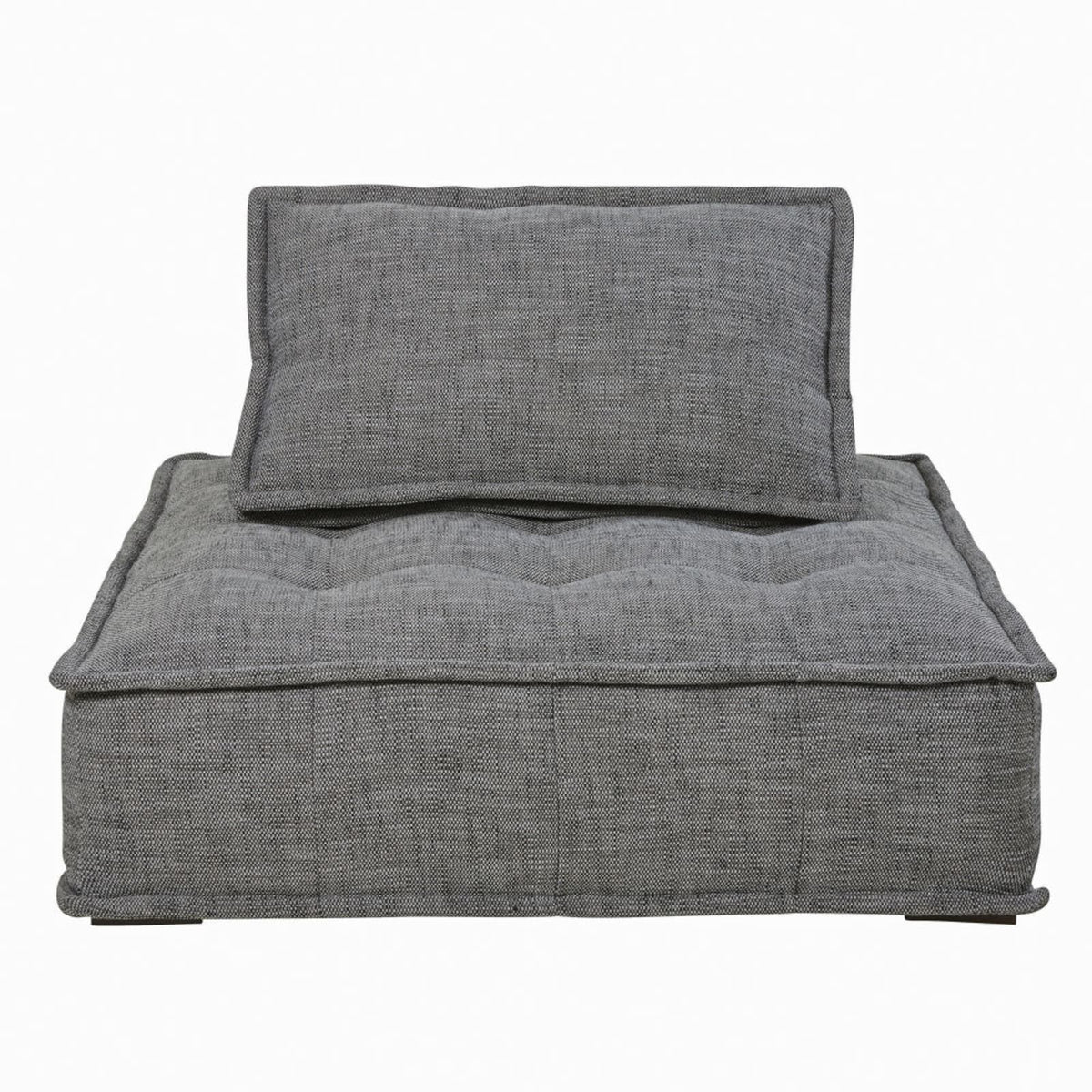 Chauffeuse Modulable en Tissu Gris Charbon gris charbon - vue 1