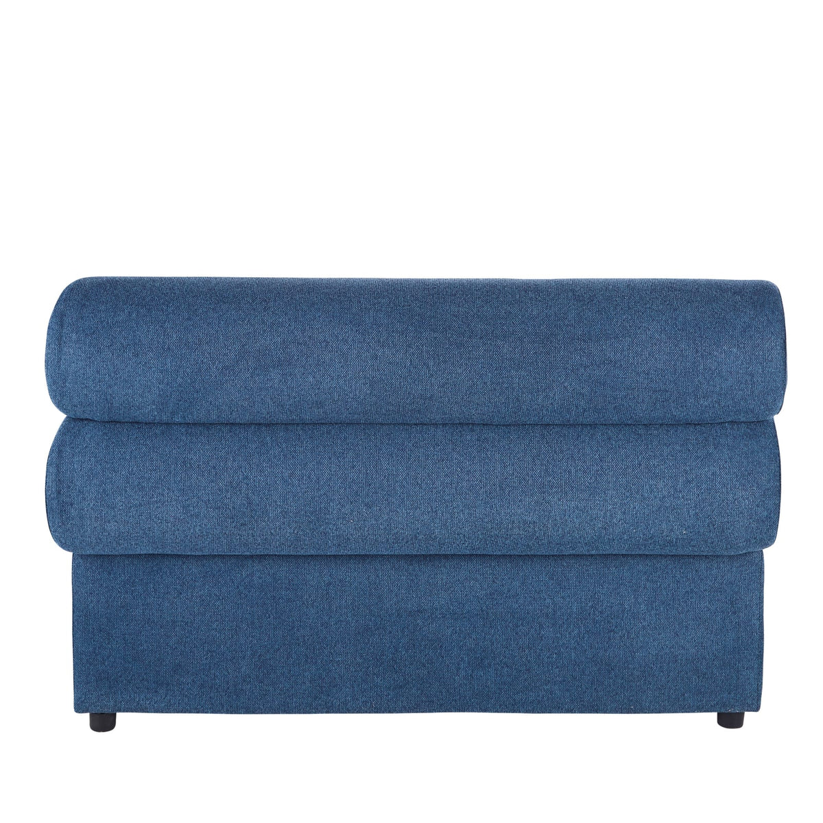 Chauffeuse Modulable Tissu Recyclé Bleu bleu - vue 3