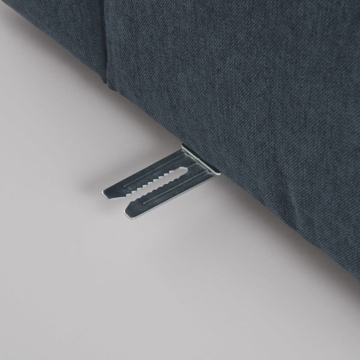 Méridienne Droite Modulable en Tissu Bleu bleu - vue 5