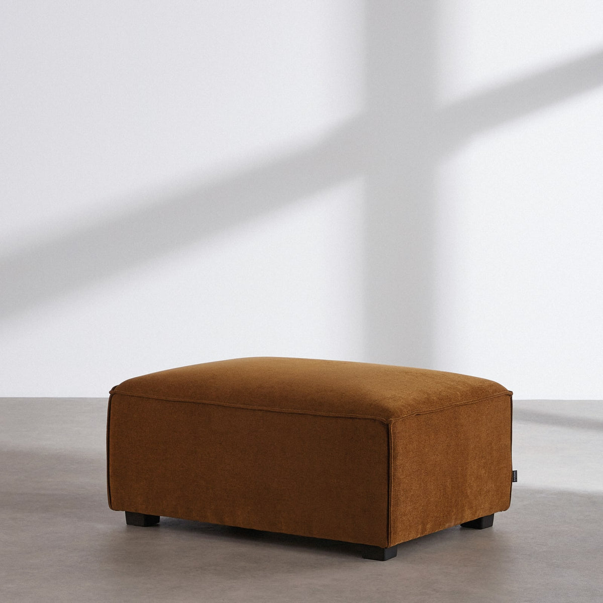 Pouf Tissu Bronze bronze - vue 2