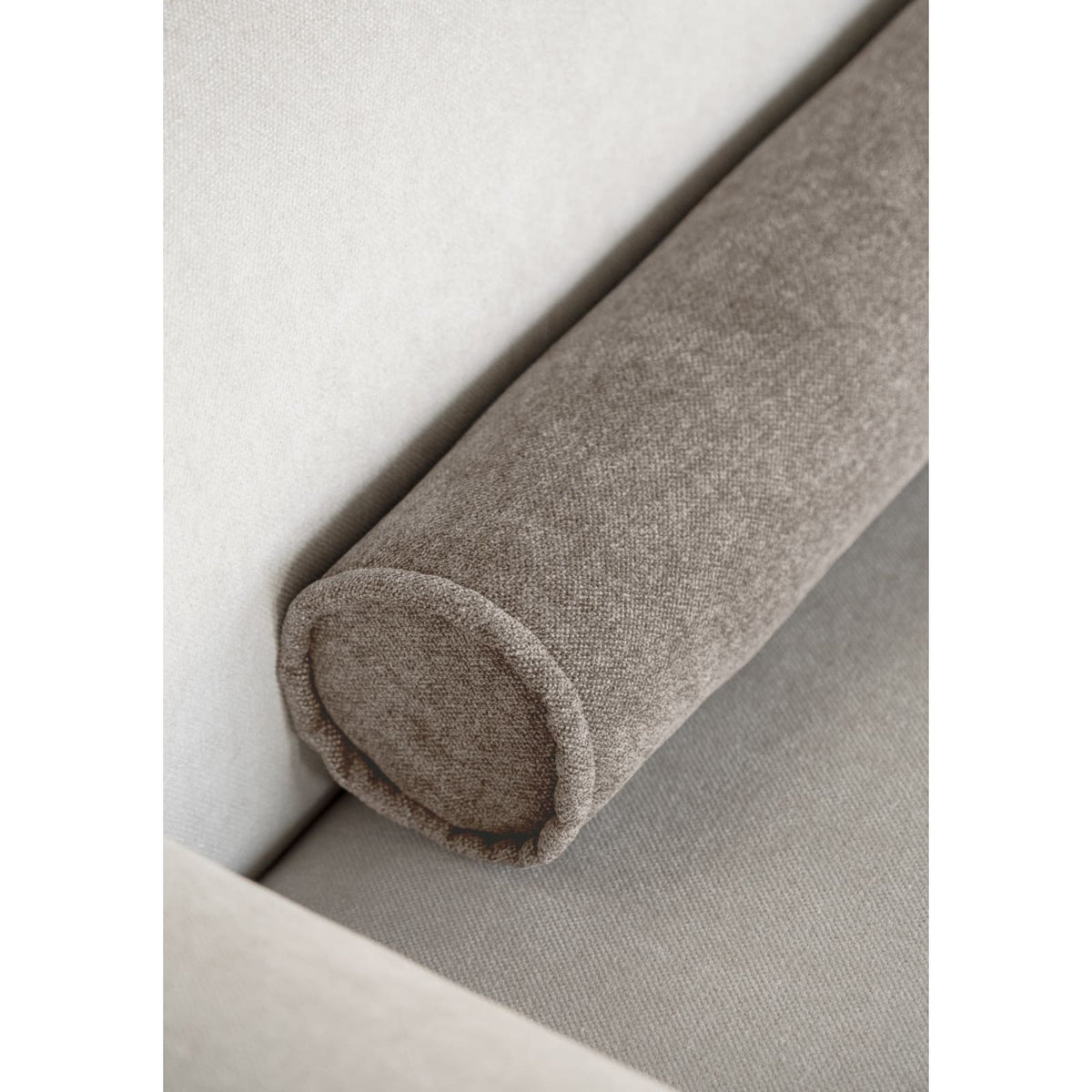 Canapé d'Angle Modulable en Chenille Beige Foncé 7 Places beige foncé - vue 6