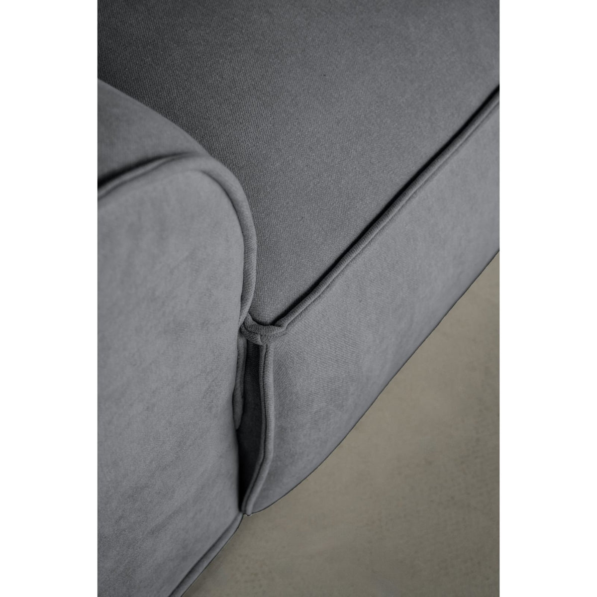 Canapé d'Angle Modulable en Chenille Gris Foncé gris foncé - vue 6