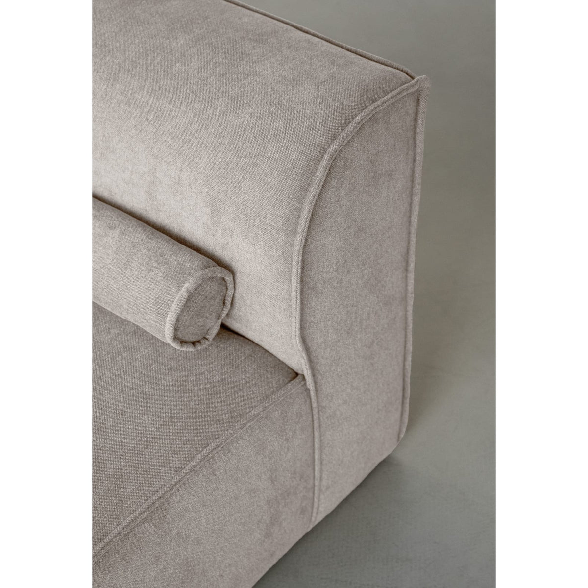 Méridienne Modulable en Chenille Beige Foncé beige foncé - vue 5
